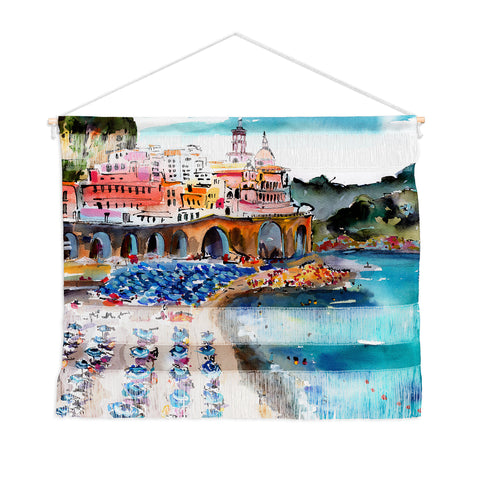 Ginette Fine Art Amalfi Coast Italy Beach Wall Hanging Landscape