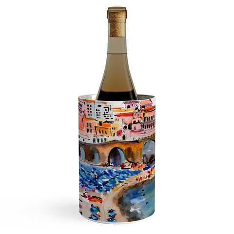 Ginette Fine Art Amalfi Coast Italy Beach Wine Chiller