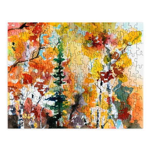 Ginette Fine Art Aspen Autumn Colors Puzzle