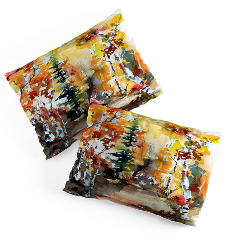 Ginette Fine Art Aspen Autumn Colors Pillow Shams