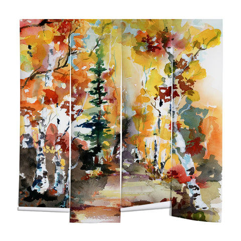 Ginette Fine Art Aspen Autumn Colors Wall Mural