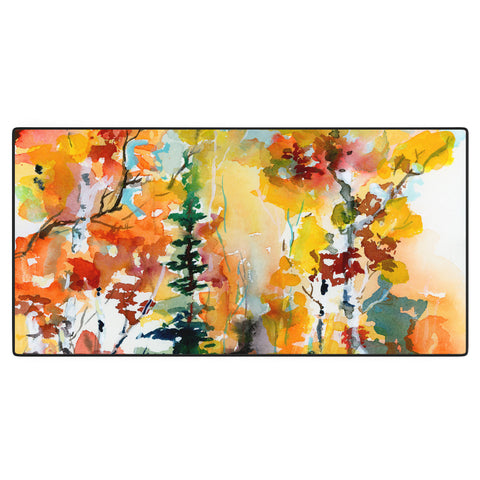 Ginette Fine Art Aspen Autumn Colors Desk Mat