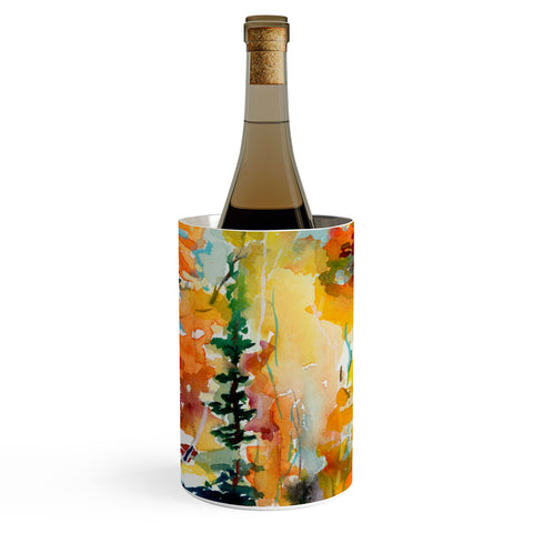 Ginette Fine Art Aspen Autumn Colors Wine Chiller