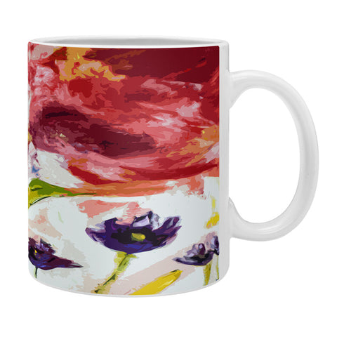 Ginette Fine Art Black Tulips Coffee Mug