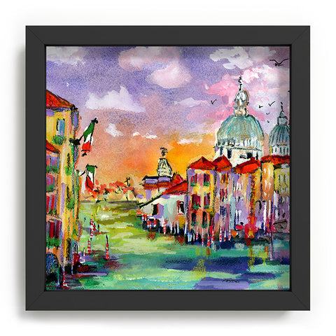 Ginette Fine Art Contemporary Italy Serenissima Recessed Framing Square