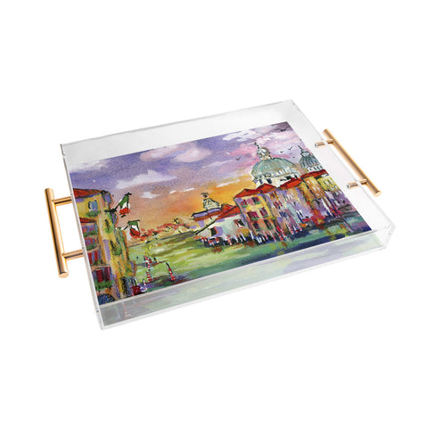 Ginette Fine Art Contemporary Italy Serenissima Acrylic Tray