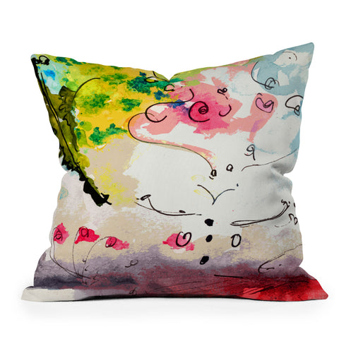 Ginette Fine Art Etude Number 2 Outdoor Throw Pillow