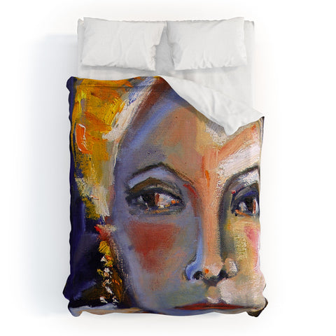 Ginette Fine Art Face 1 Duvet Cover