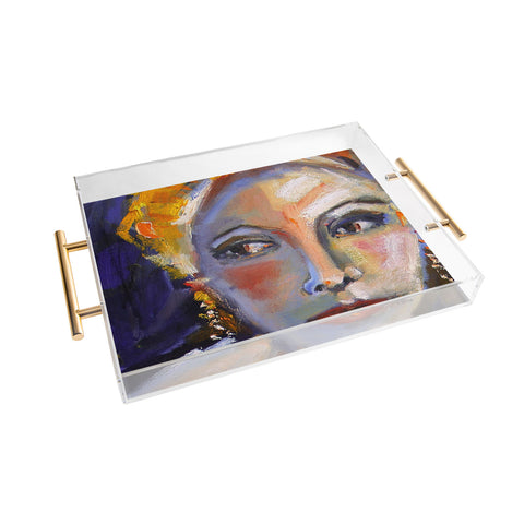 Ginette Fine Art Face 1 Acrylic Tray