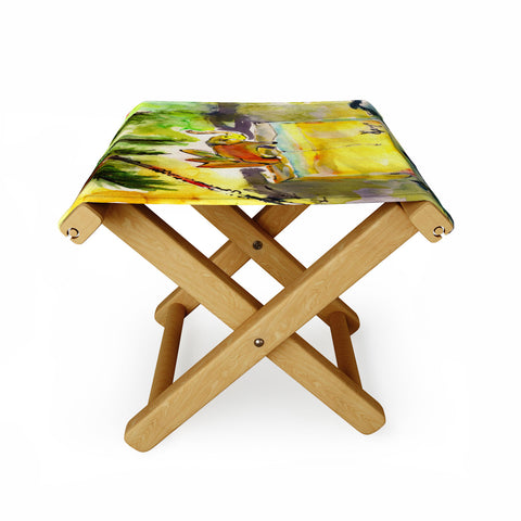 Ginette Fine Art French Perfume Bottle 2 Folding Stool