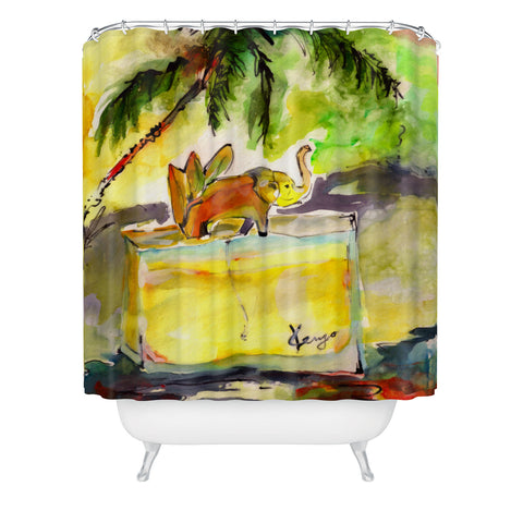 Ginette Fine Art French Perfume Bottle 2 Shower Curtain
