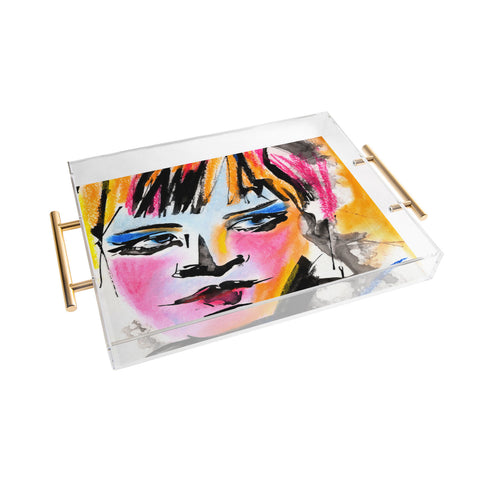 Ginette Fine Art Glances Acrylic Tray