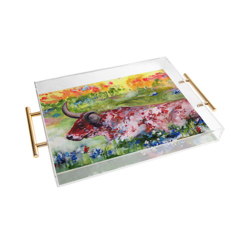 Ginette Fine Art Hill Country Texas Acrylic Tray
