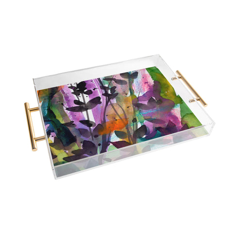 Ginette Fine Art In The Lavender 2 Acrylic Tray