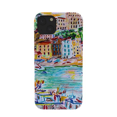 Ginette Fine Art Italy Summer Harbor Phone Case