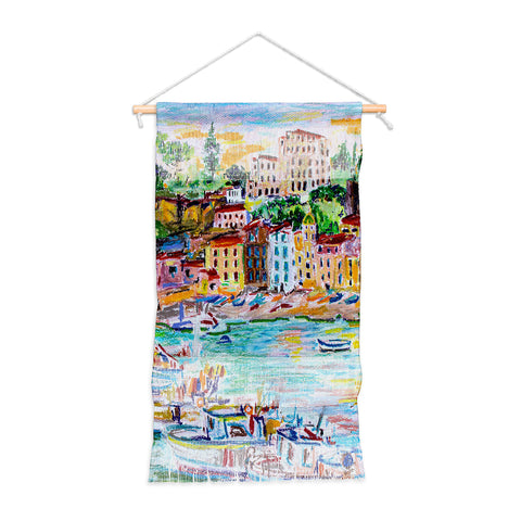 Ginette Fine Art Italy Summer Harbor Wall Hanging Portrait