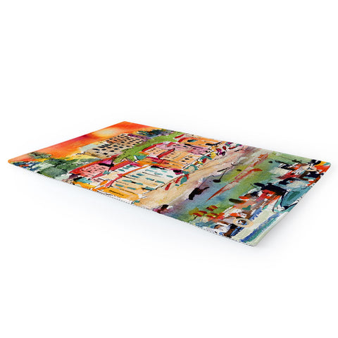 Ginette Fine Art Italy Summer In Sorrento Area Rug