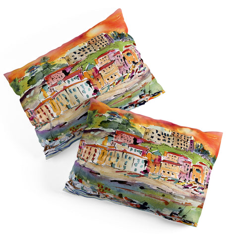 Ginette Fine Art Italy Summer In Sorrento Pillow Shams