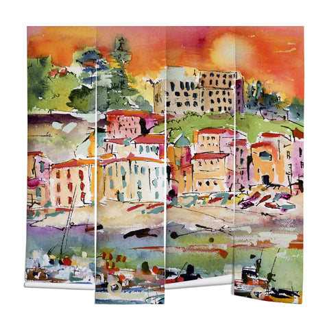 Ginette Fine Art Italy Summer In Sorrento Wall Mural