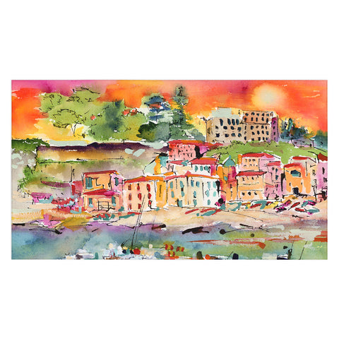 Ginette Fine Art Italy Summer In Sorrento Tablecloth