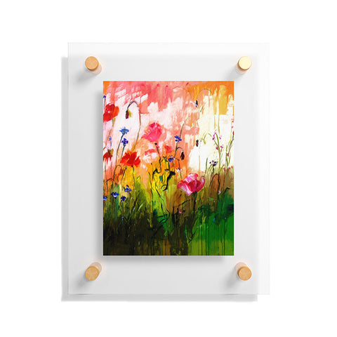 Ginette Fine Art Jardin Rose Floating Acrylic Print