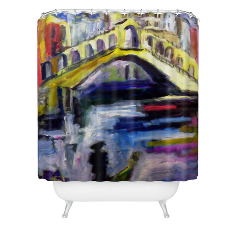 Ginette Fine Art Modern Venice Italy Shower Curtain
