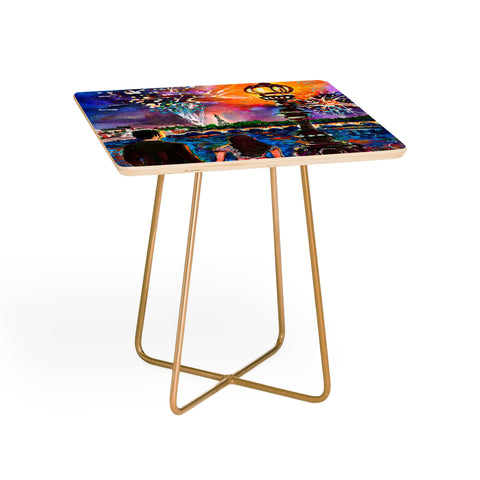 Ginette Fine Art New Year In Paris Side Table