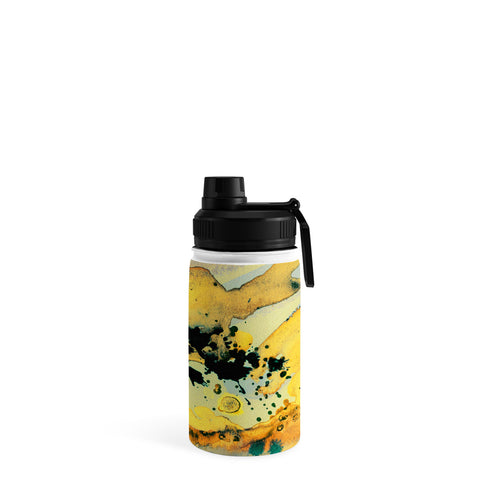 Ginette Fine Art Sorrento Yellow Italy Water Bottle