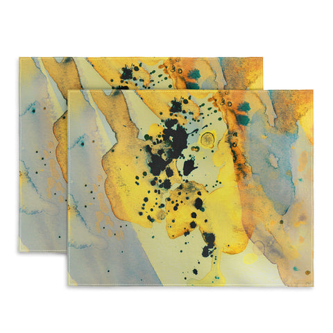Ginette Fine Art Sorrento Yellow Italy Placemat