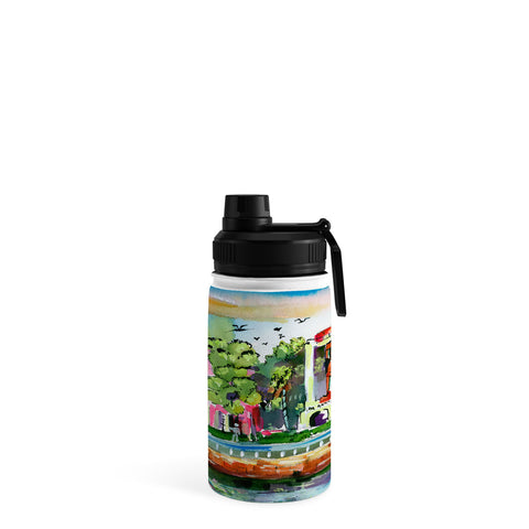 Ginette Fine Art South Carolina Houses Water Bottle
