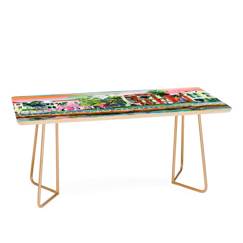 Ginette Fine Art South Carolina Houses Coffee Table