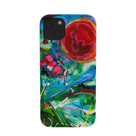 Ginette Fine Art Strawberry Moon Bird Song Phone Case