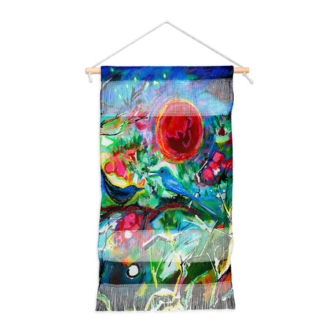 Ginette Fine Art Strawberry Moon Bird Song Wall Hanging Portrait