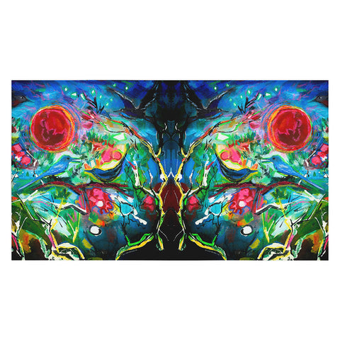 Ginette Fine Art Strawberry Moon Bird Song Tablecloth