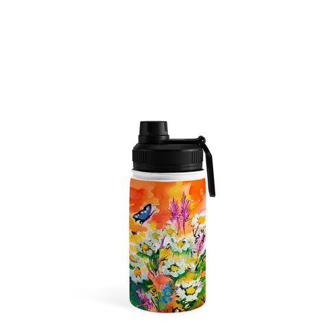 Ginette Fine Art Summer Flower Riot Water Bottle