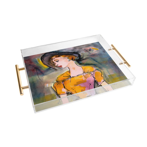 Ginette Fine Art Vintage Chic 1 Acrylic Tray