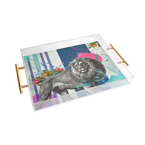 Ginger Pigg Hear Me Roar Acrylic Tray