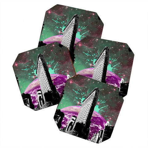 Ginger Pigg new york 1 Coaster Set