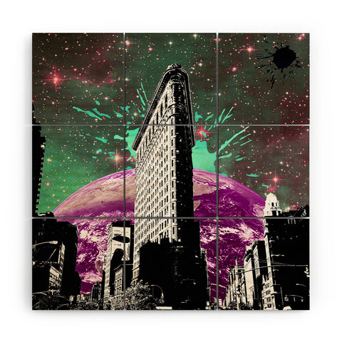 Ginger Pigg new york 1 Wood Wall Mural