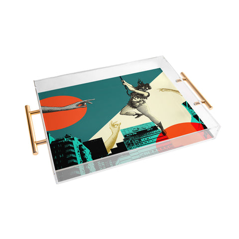 Ginger Pigg new york 2 Acrylic Tray