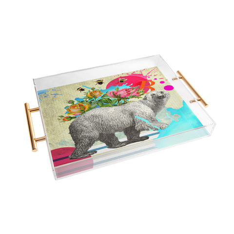 Ginger Pigg Polar Dance 2 Acrylic Tray