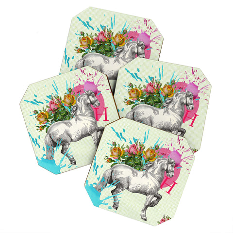 Ginger Pigg Reign It In Coaster Set