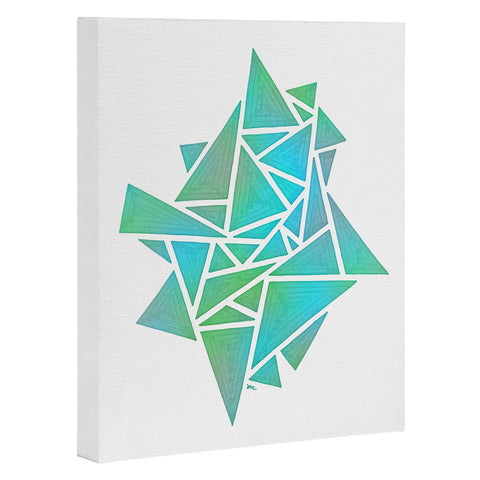 Gneural Ambient Prism Stack 2 Art Canvas