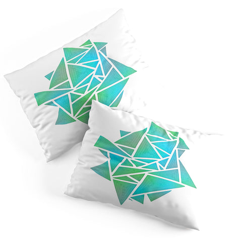 Gneural Ambient Prism Stack 2 Pillow Shams