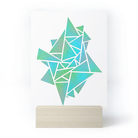 Gneural Ambient Prism Stack 2 Mini Art Print