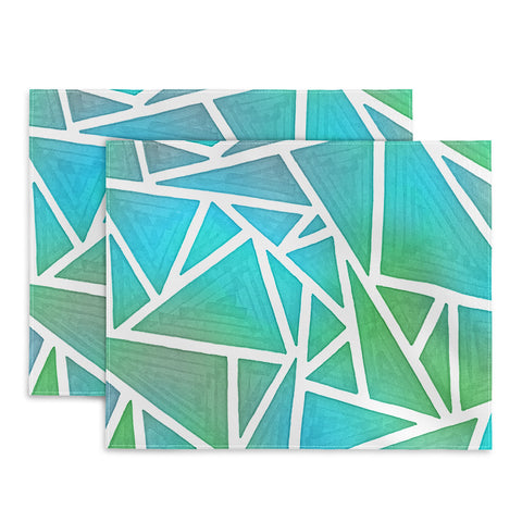 Gneural Ambient Prism Stack 2 Placemat