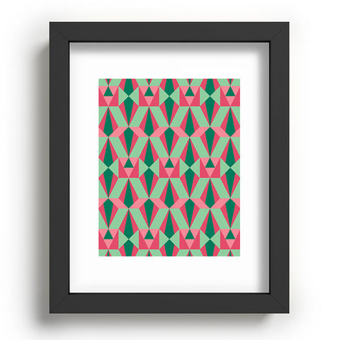 Gneural Kitsch Deco Holiday Recessed Framing Rectangle