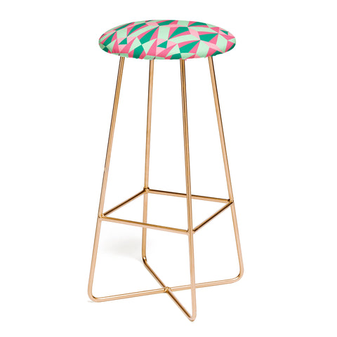 Gneural Kitsch Deco Holiday Bar Stool