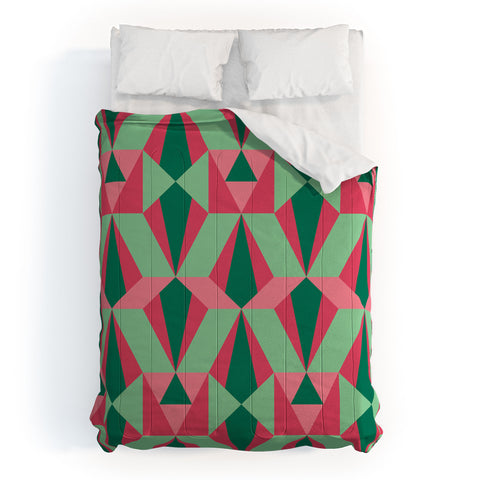 Gneural Kitsch Deco Holiday Comforter
