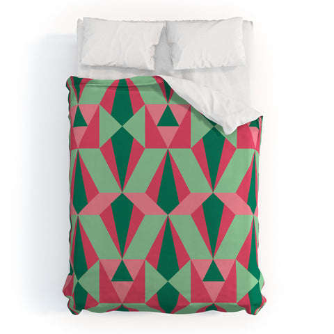Gneural Kitsch Deco Holiday Duvet Cover